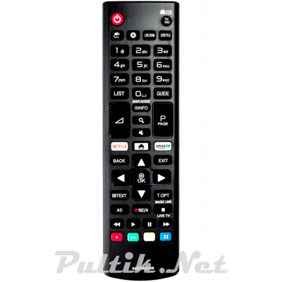 LG AKB75095308 кнопки NETFLIX, AMAZON